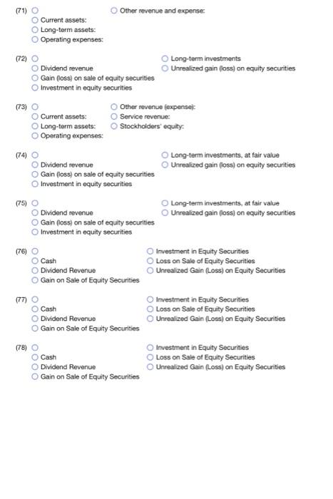 which it invested (the investee). If an investor owns less than 20%