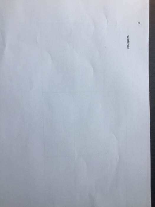 VAT at 15%). Machinery is depreciated over six years according to the