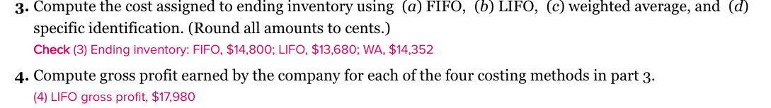 with. Can I get some assistance please Problem 5-1A Perpetual: Alternative cost