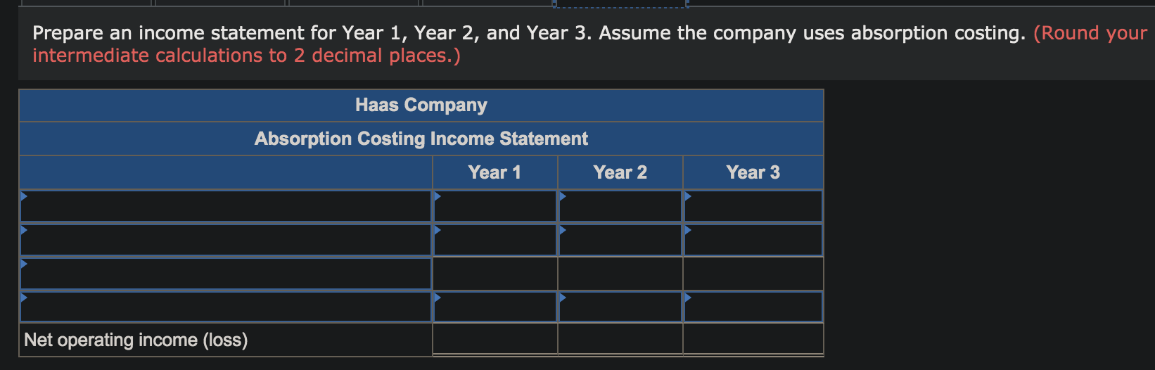 manufacturing overhead Fixed selling and administrative expenses 6 3 $ 390,000 $