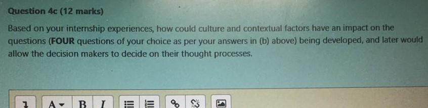 factors that could have some impact towards the decisions being made. Over