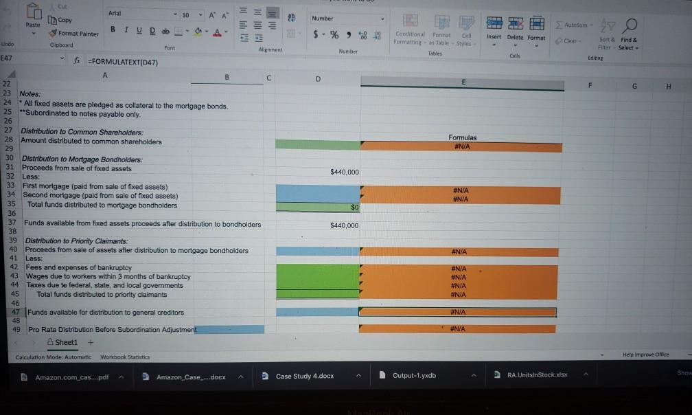 reorganize the firm, decided that the only recourse was liquidation Sale of