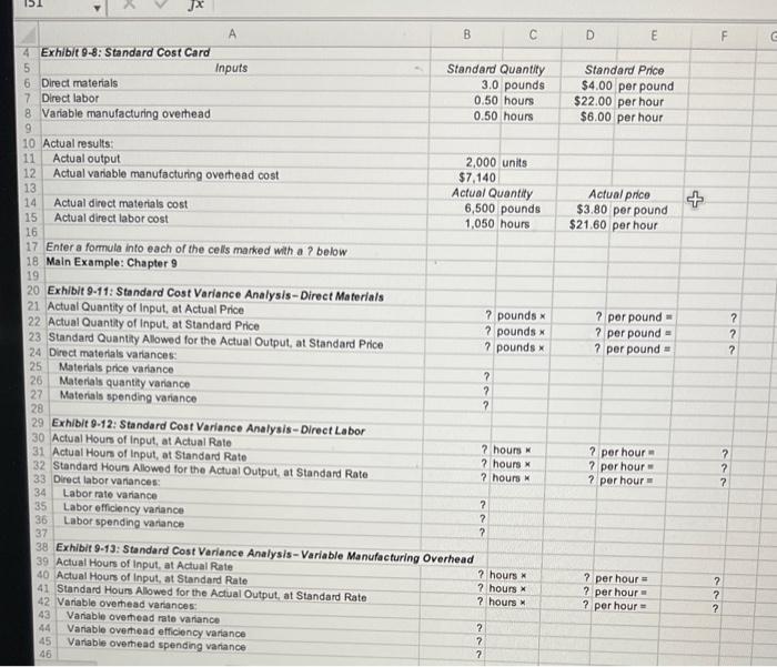 in D2L under Course Files and Resources Step 2: Then enter formules