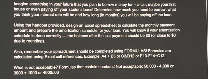 Can you do a house Imagine something in your future that you