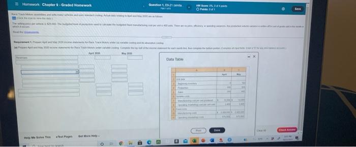  Homework Chapter 9 Graded Homework Con 1,6-21 Oni Save Hot Be