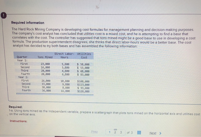  kindly help to solve the question. Required information The Hard Rock
