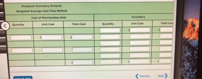 the calendar year: Jan. 1 Inventory 15,000 units at $60.00 Sale 12,000