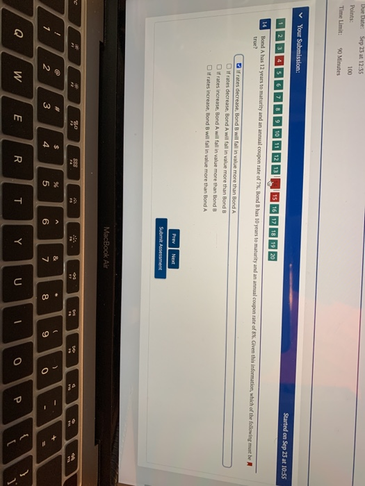  Due Date: Sep 23 at 12:35 Points: 100 Time Limit: 90