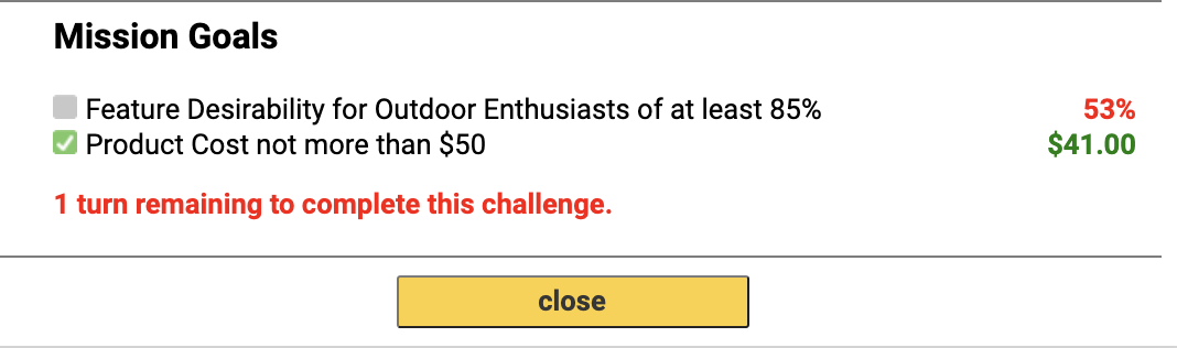 Need help! Topic is Product Development How to get at least 85%