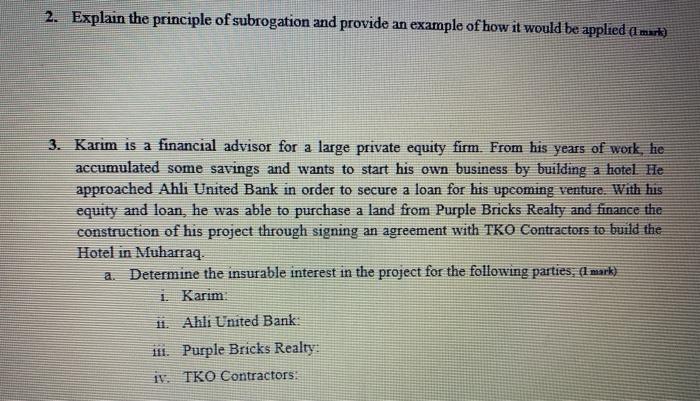 BL. CI. 02. 04) 1. The following is an extract from a