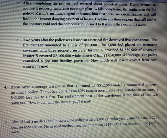 Home Insurance Policy. We "the insurer" will provide cover for loss or