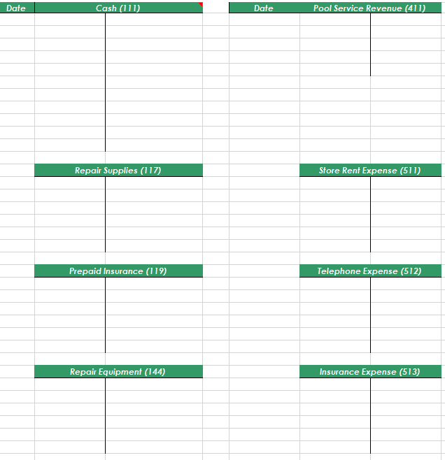 general ledger I would greatly appreciate it! Date July 1 July 1