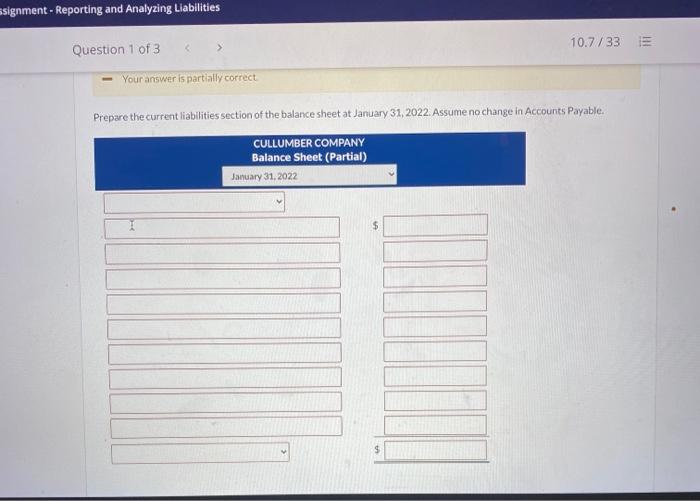 Payable Sales Taxes Payable Unearned Service Revenue $45,000 9.100 21,500 During January,
