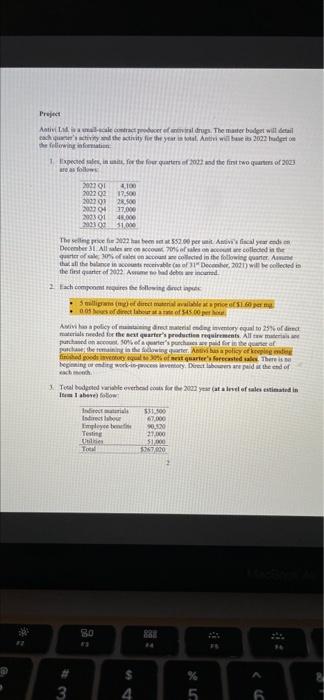  Please answer required: K. L. M. N. Project Atividade controlldrup. The