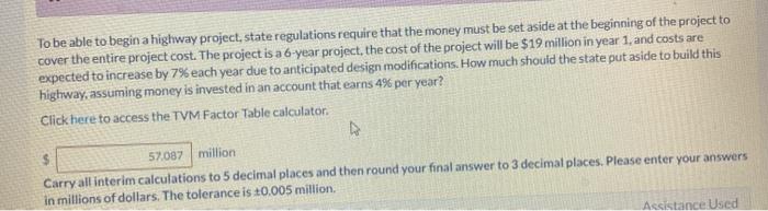  To be able to begin a highway project, state regulations require