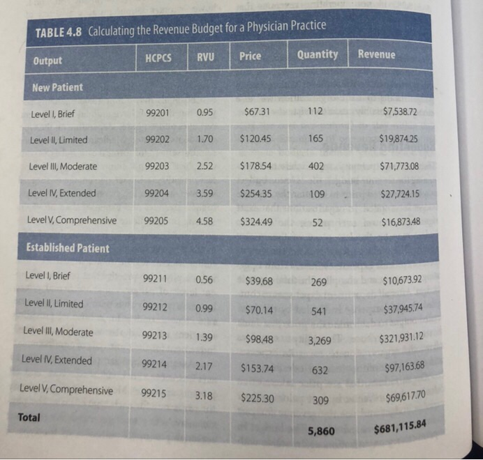 is to complete a budget for both Revenue and Expenses. You choose