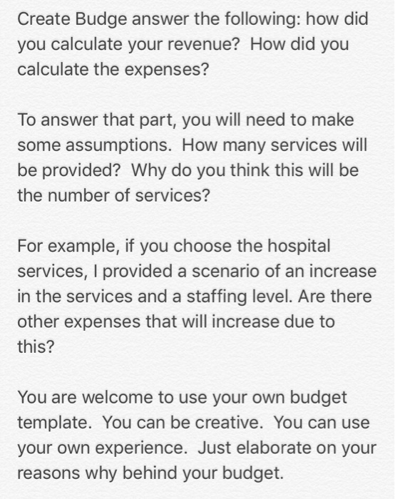 Please answer why you selected a Physician Budget or a Hospital Department