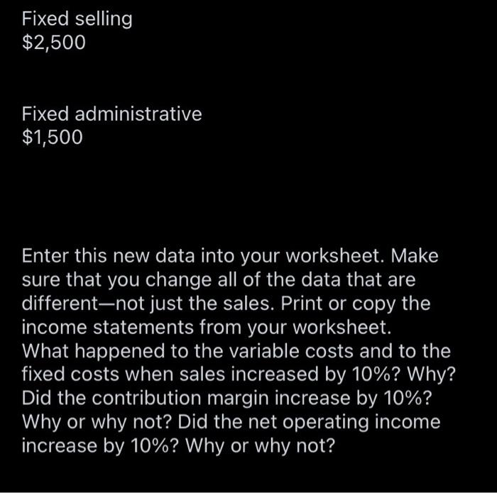all of the other data the same as in Exhibit 1-7. If