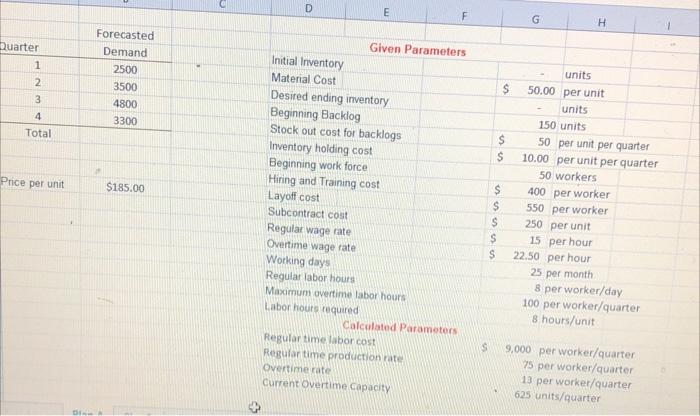 please help with this excel module, i'm so confused D E E