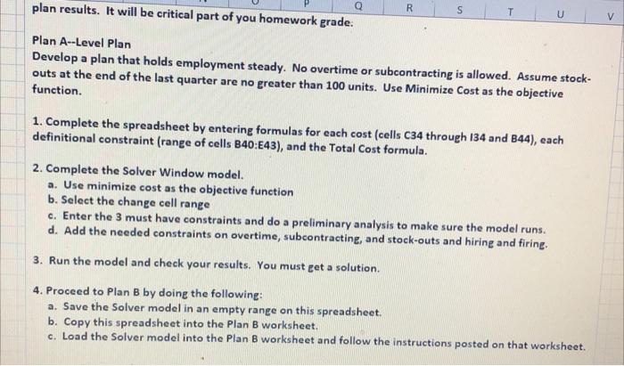 F G H Quarter 1 Forecasted Demand 2500 3500 4800 3300 2