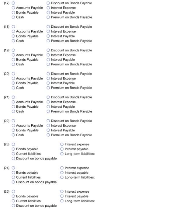 and August 31. The company amortizes bond discount using the straight-line method.