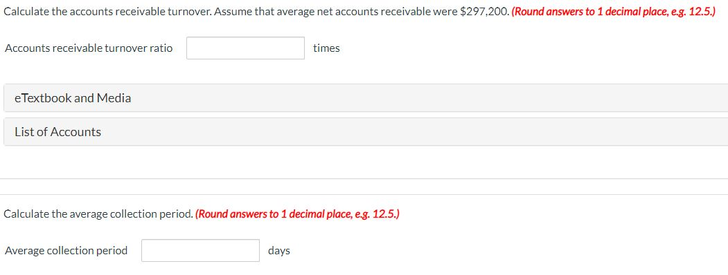which $416,700 remained uncollected at year-end. The credit manager estimates that $16,810