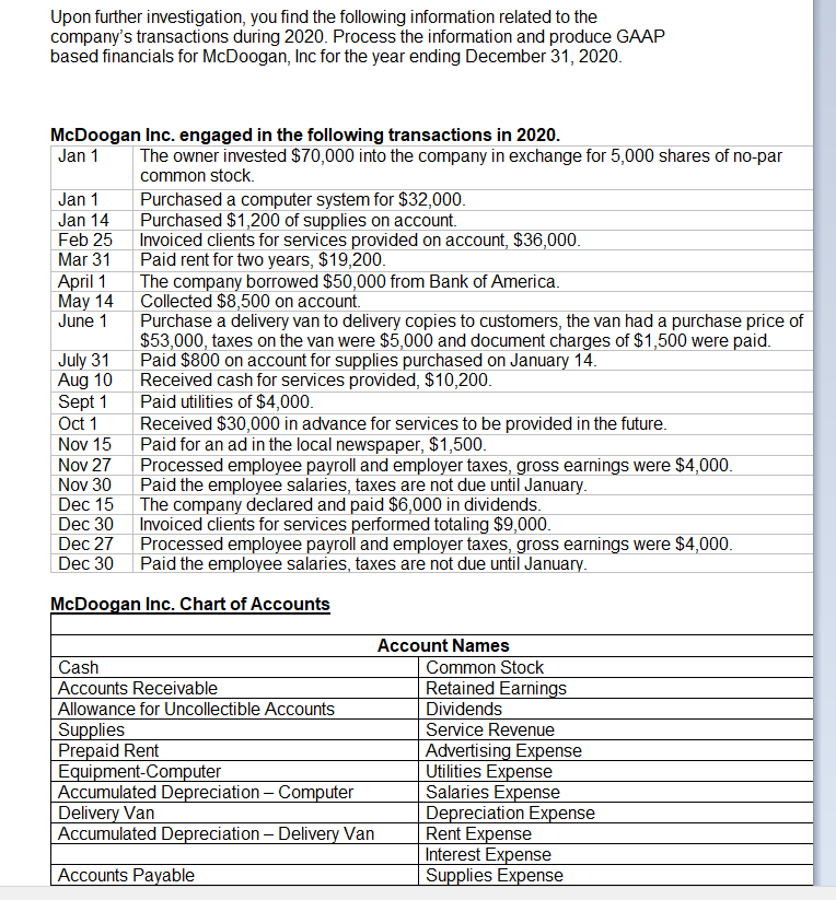 transactions. Post journal entries to general ledger T accounts. Prepare journal entries