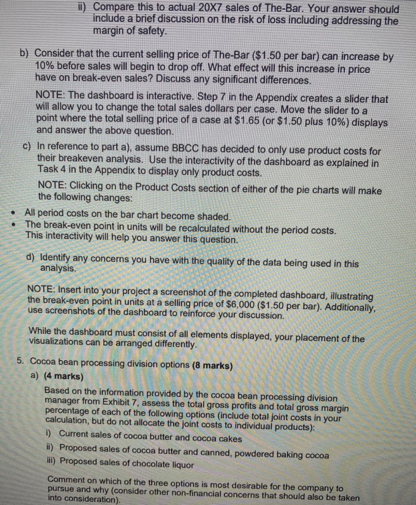 show work. Please see project details and Exhibit 7 attached thanks. You