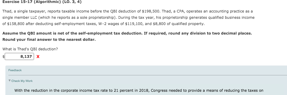 and has no other sources of income. In 2019, Henry's qualified business
