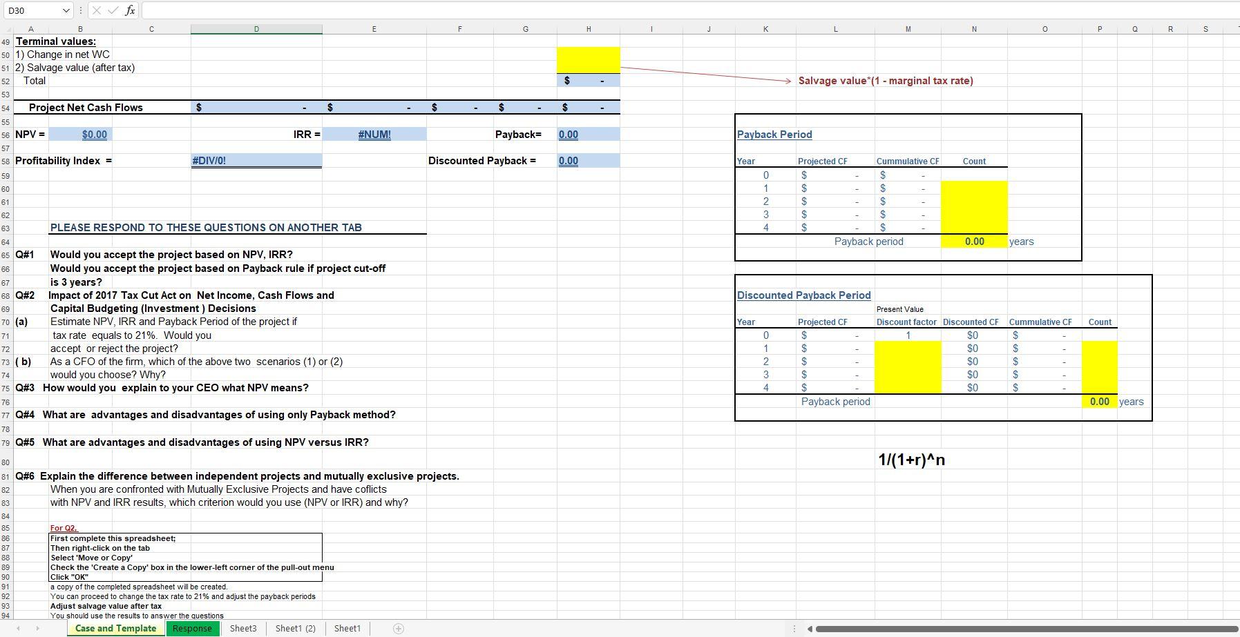 R S T U 7 Learning Objectives Year 3-year 20-year Depreciation rate