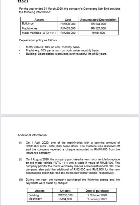 please answer task 2(a) show all workings Please answer question 2(a). Show