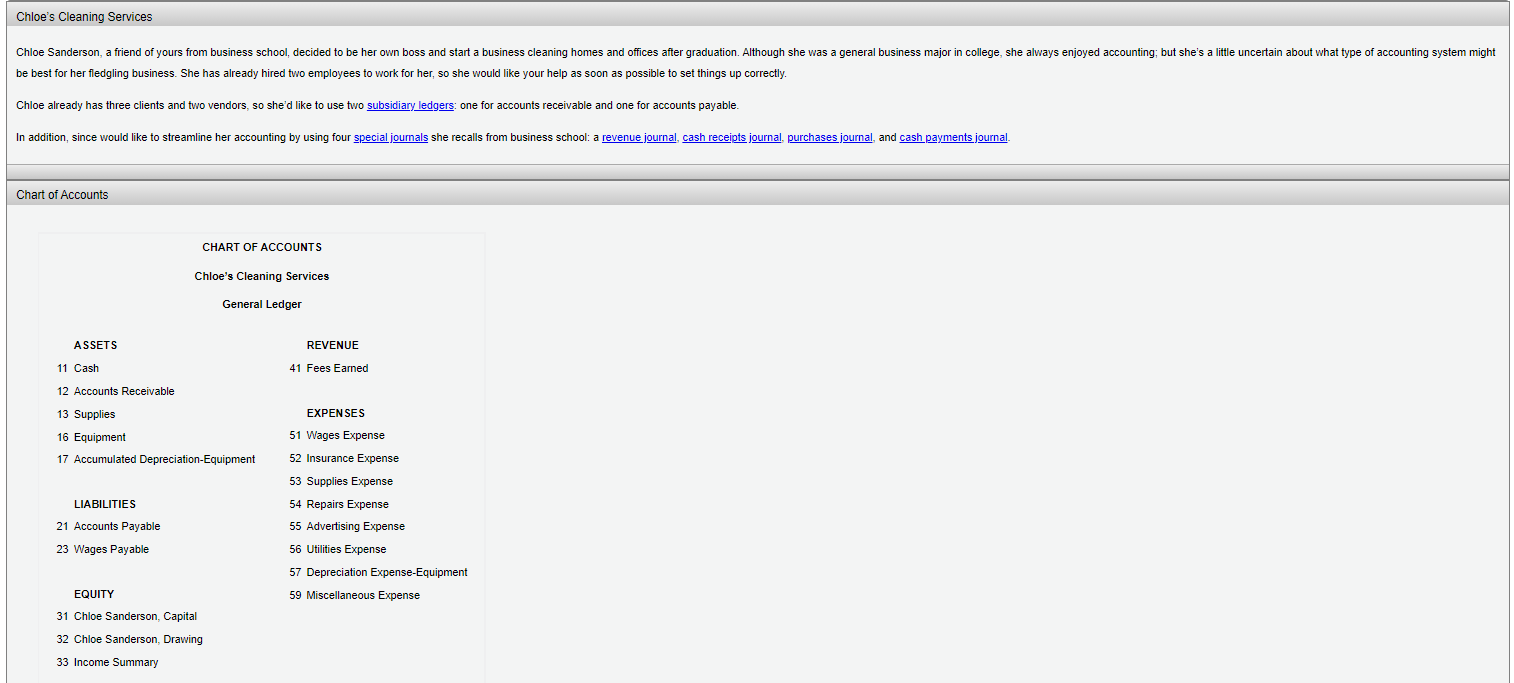  Please help with the final questions area and show work. Chloe's
