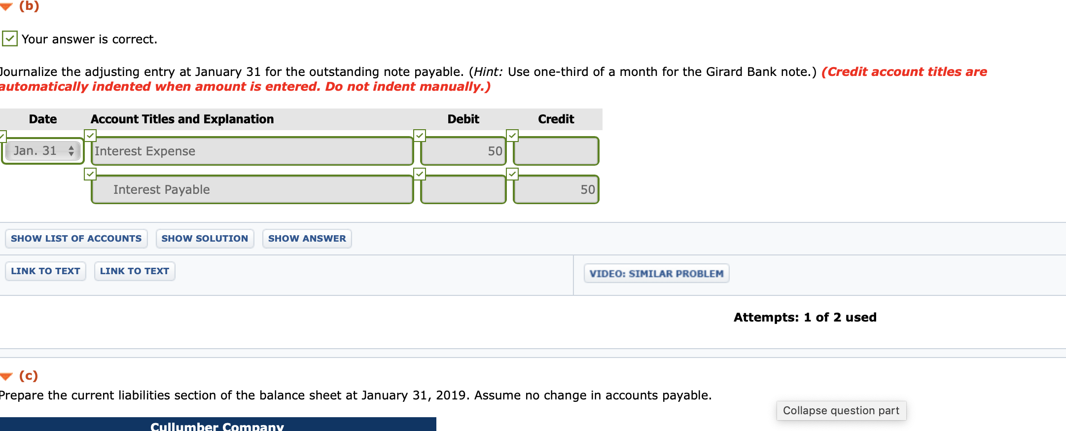 transactions occurred. Jan. 5 Sold merchandise for cash totaling $20,520, which includes