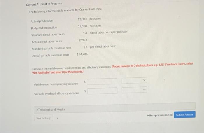  Current Attempt in Progress The following information is available for Crane's