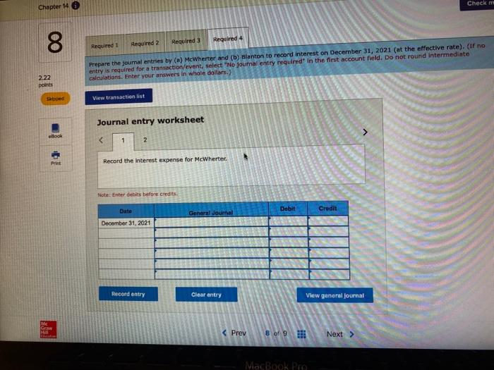 31, Blanton Technologies, Inc, purchased $480,000 of the bonds as a long-term