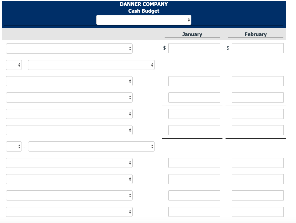expects to have a cash balance of $56,250 on January 1, 2020.