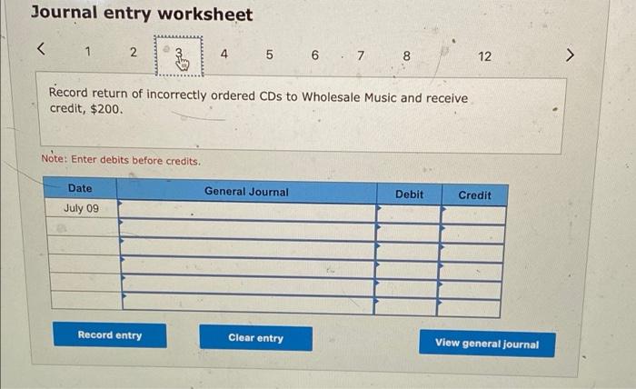 to the questions displayed below.) At the beginning of July, CD City