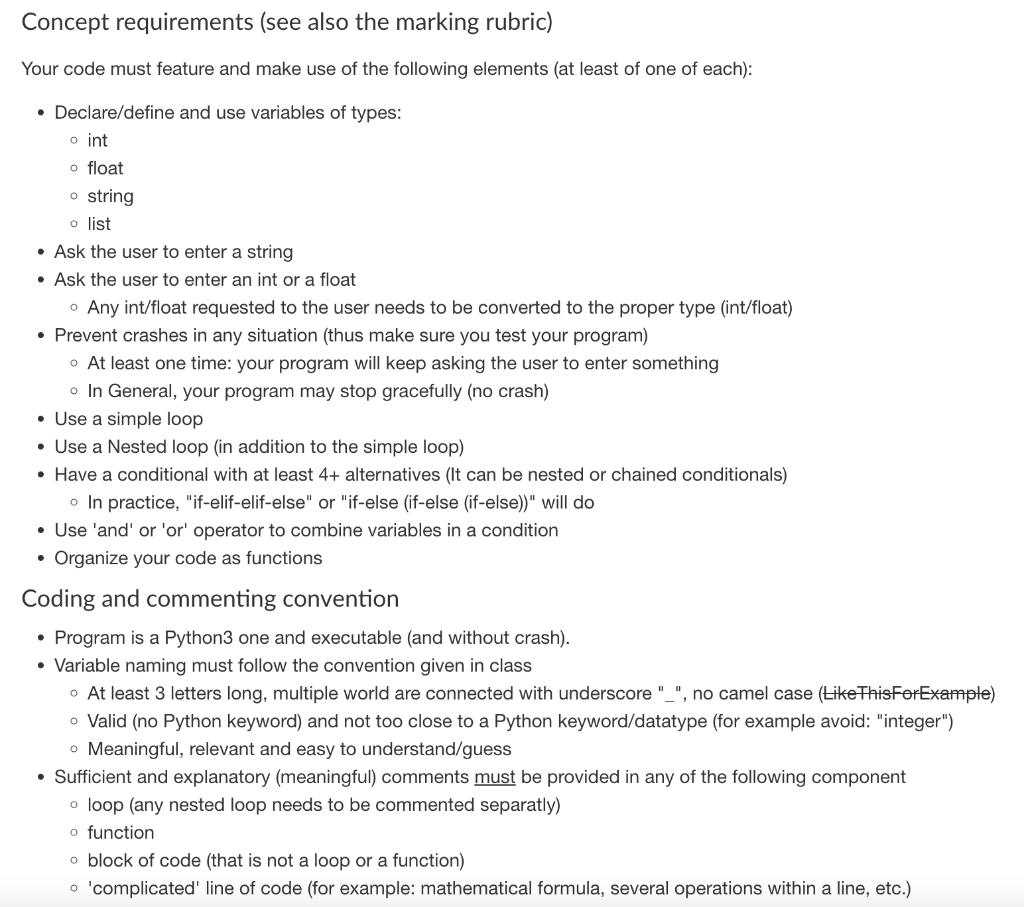 functional requirement) it but, you may add a few extra steps (there