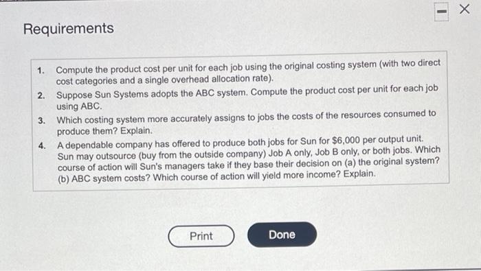 materials and direct labor, Overhead is allocated to jobs at the single