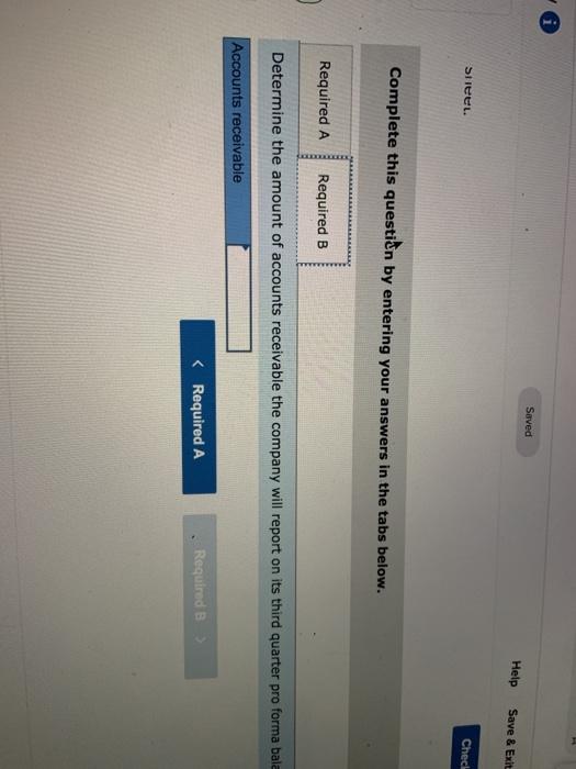 Heather's Florist has prepared the following sales budget. The company had $360,000