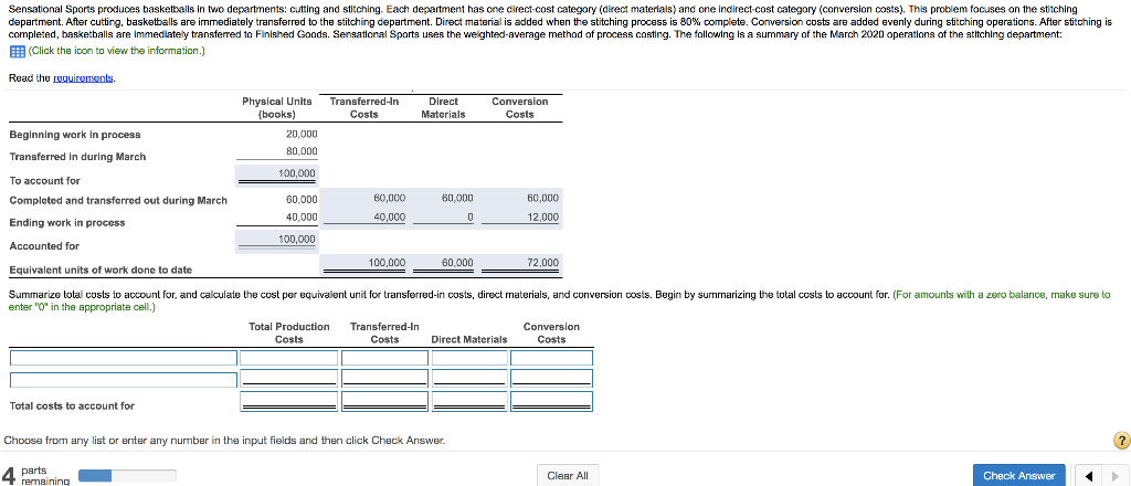 i Data Table - A B D E Physical Units Transferred-In