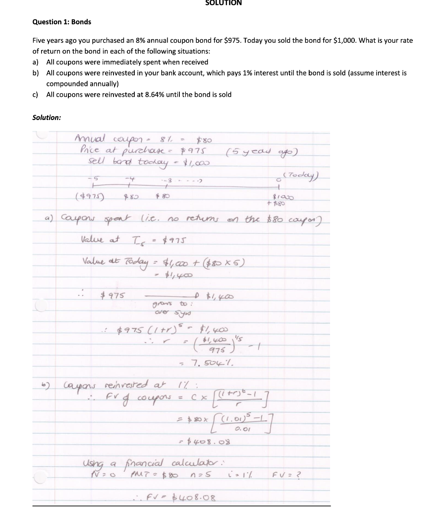 Can you explain why the value at year 5 is $1400? Because