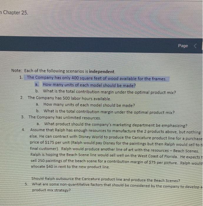 17 18 19 20 Beach Scene: 21 CM/unit 22 Demand 28 Cost