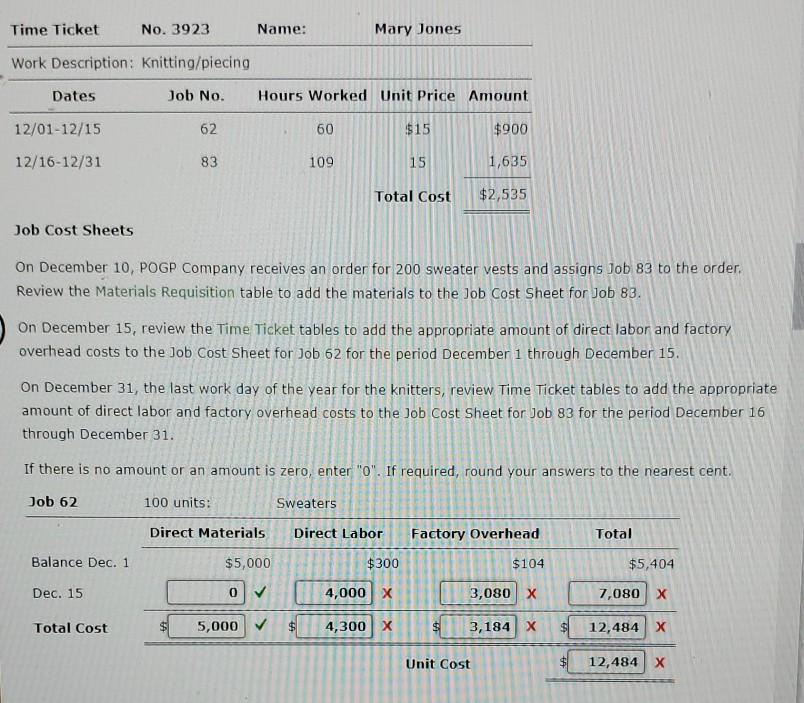 in January of the current year, and employs three knitters (each of
