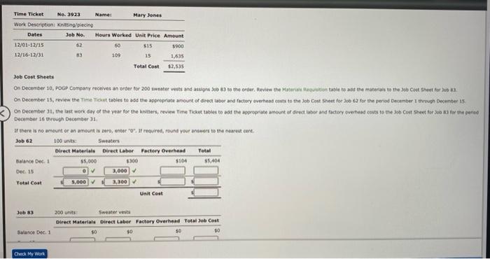 January of the current year, and employs three knitters (each of whom