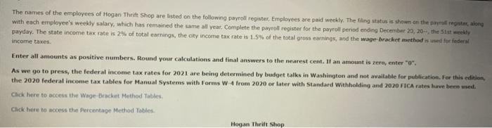  !! Help !! !! Please Show ALL Work !! The names