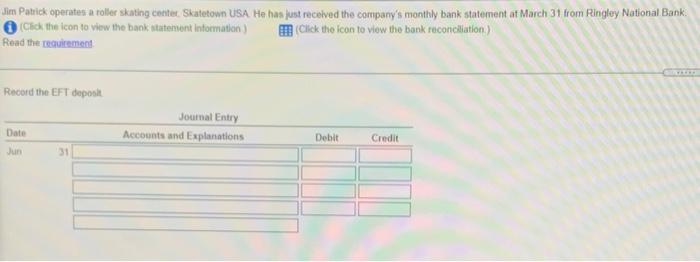  Sim Patrick operates a roller skating center Skatetown USA. He has