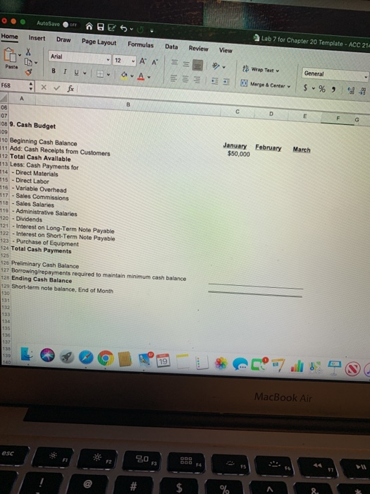 Rate per Hour 67 Estimated Cost of Direct Labor $15.00 $44,400 $15.00