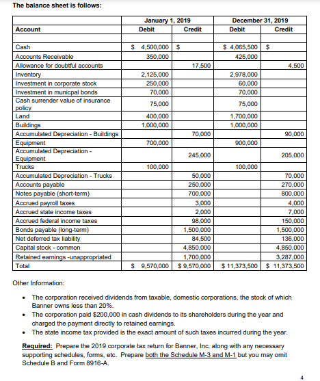NY. The corporation uses the calendar year and accrual basis for both