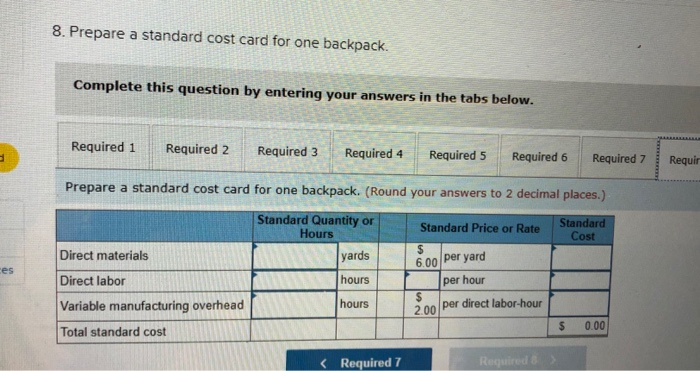 may be helpful to complete a general model diagram for direct materials,